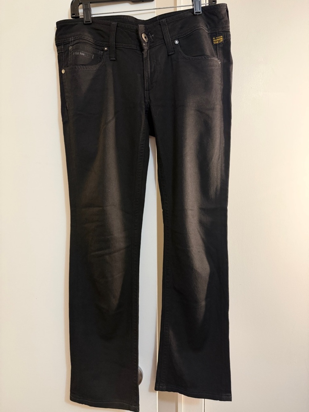 G-Star ford straight Black Bootcut Jeans for Men size 32/29